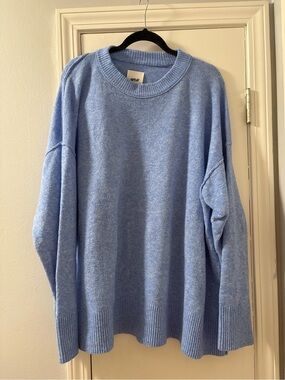 Aerie Light Blue Crewneck Sweater